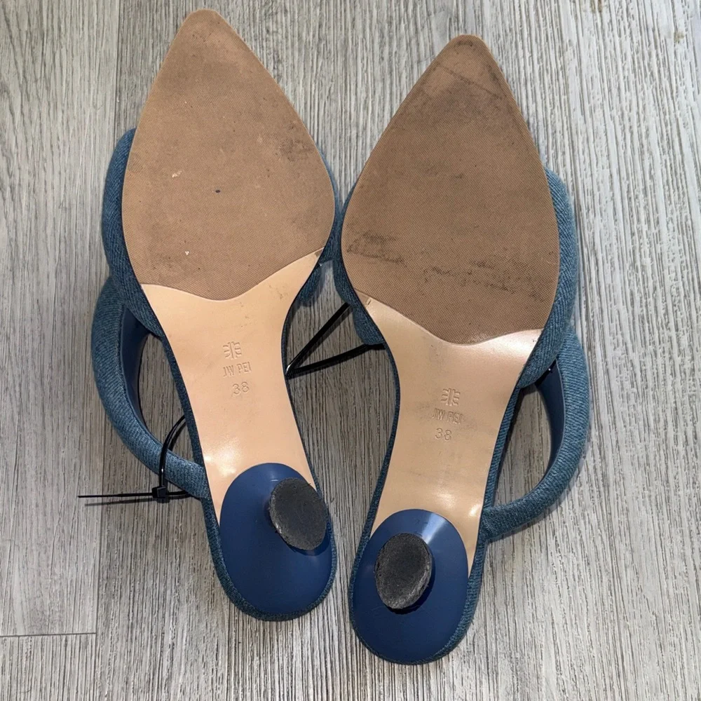 JW PEI Sara Mule Denim - Blue - Picture 9 of 14